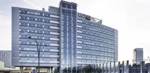 Headquarter office of l'Oreal in Hoofddorp