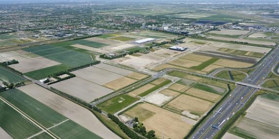 Areal overview of business park Schiphol Trade Park