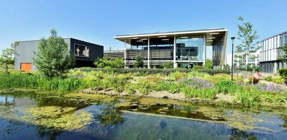 Office building of a technology company in Amsterdam Airport City