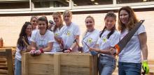 Employees of L'Oreal during Citizen Day