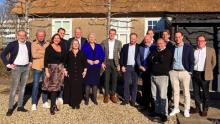 Participants in the Amsterdam Airport City Business Lunch ‘Digitalisation’